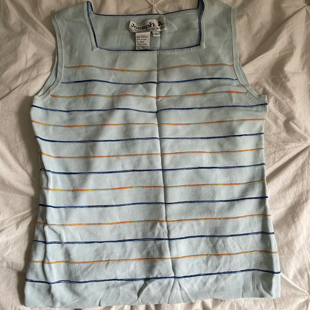 Vintage Joseph A Square Neck Tank